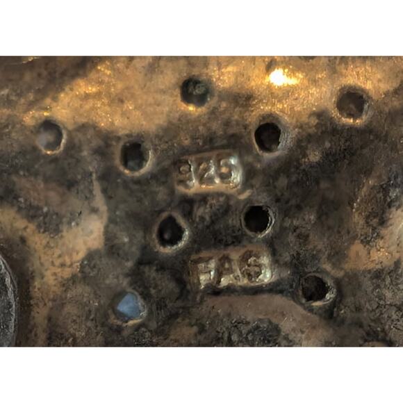 Sterling Silver Star Necklace Gold Tone Pendant 18 inch Gold Filled Chain - Picture 6 of 8